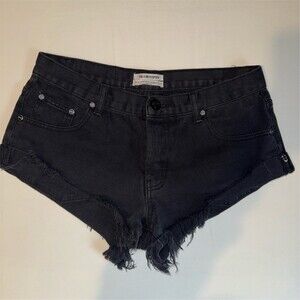 OneTeaspoon Bandits Relaxed Fit Long Rise Twisted Cuff Hem Button Fly Size 29